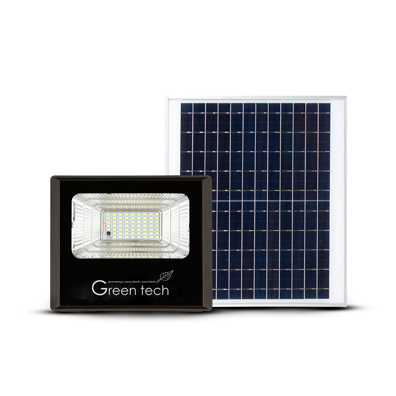 LED solarni reflektor Green Tech 40W, 6500K, IP65