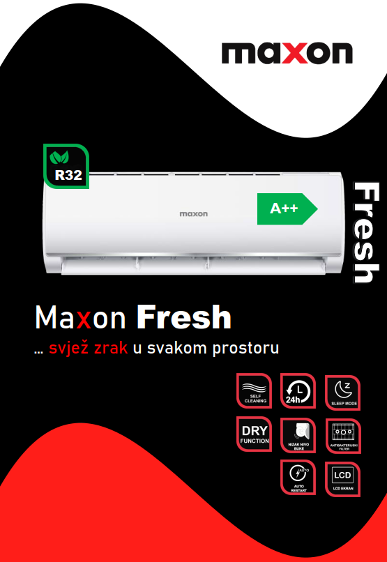 Maxon Comfort Wi-Fi 2,6/2,8 Kw