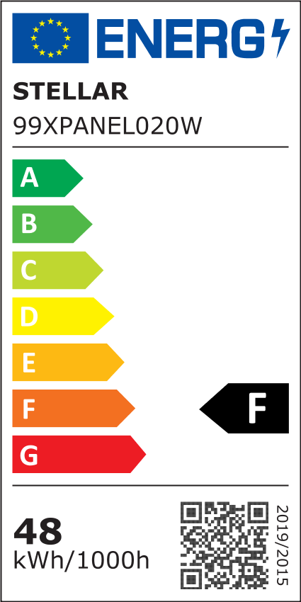 LED PANEL 48W 4000K 595x595mm BIJELI OKVIR STELLAR