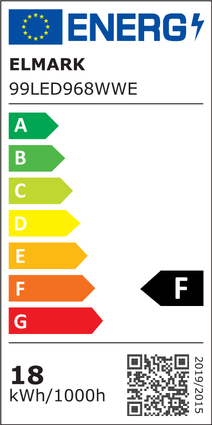 LED PANEL KVADRATNI UGRADNI 18W 2700K SA PANIK MODULOM