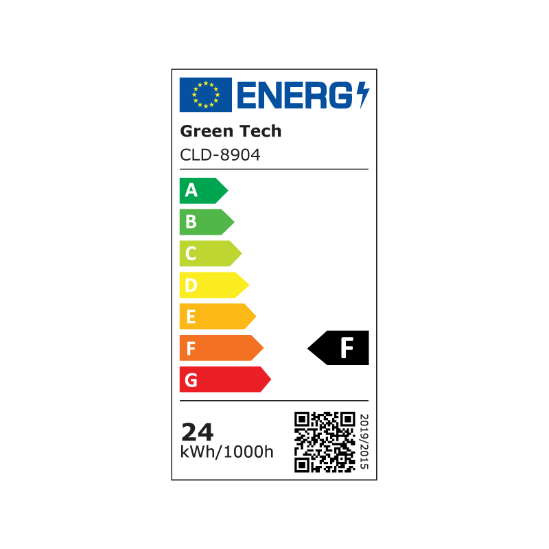 LED plafonjera Green Tech 24W, 4000K, promjer 39cm