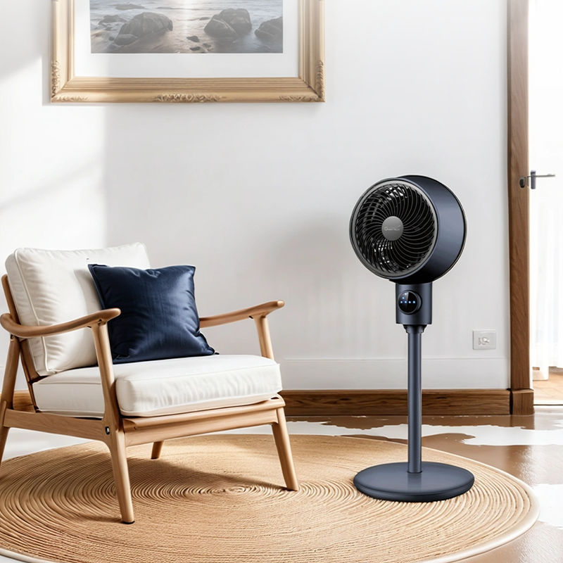 Ventilator s postoljem Green Tech 35W, 9&quot;, timer