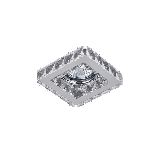 SPOT SVJETILJKA KVADRATNI 12V MR16 KRISTAL