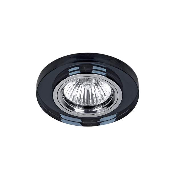 SPOT SVJETILJKA OKRUGLI MR16 CRNO STAKLO