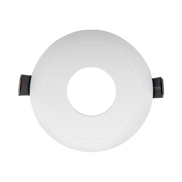 SPOT LAMPA OKRUGLA PLASTIČNA D90mm BIJELA SA MALIM OTVOROM