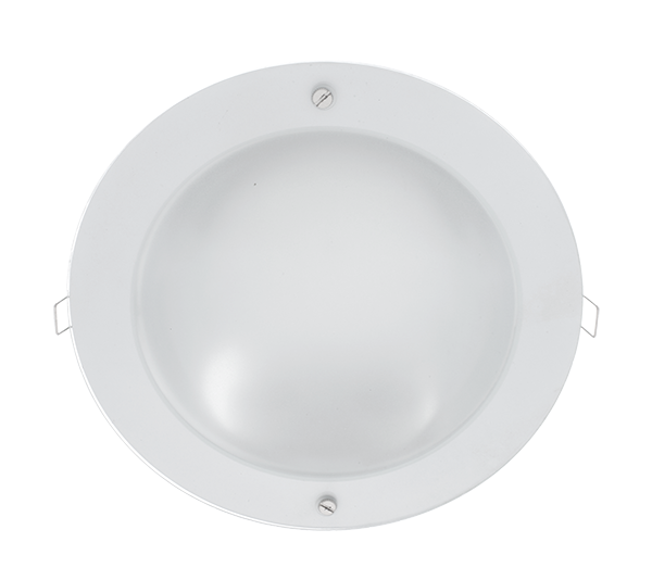 LED UGRADNA SVJETILJKA + 2X LED ŽARULJE 9W 4000K BIJELA