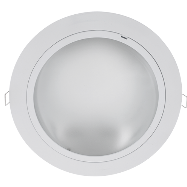 LED UGRADNA SVJETILJKA + 2X LED ŽARULJE 9W 2700K BIJELA