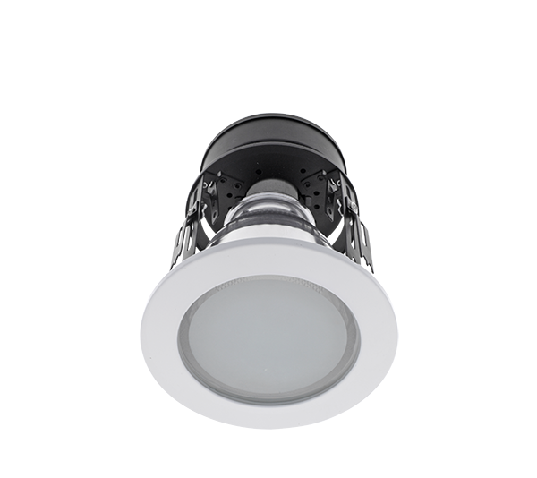 LED UGRADNA SVJETILJKA + 1X LED ŽARULJA 9W 4000K  BIJELA