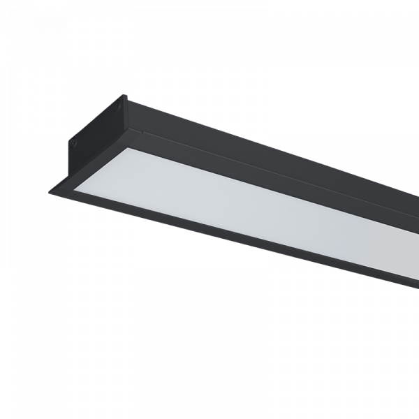 ULTRA TANKI UGRADNI LED PROFIL S36 18W 4000K CRNI