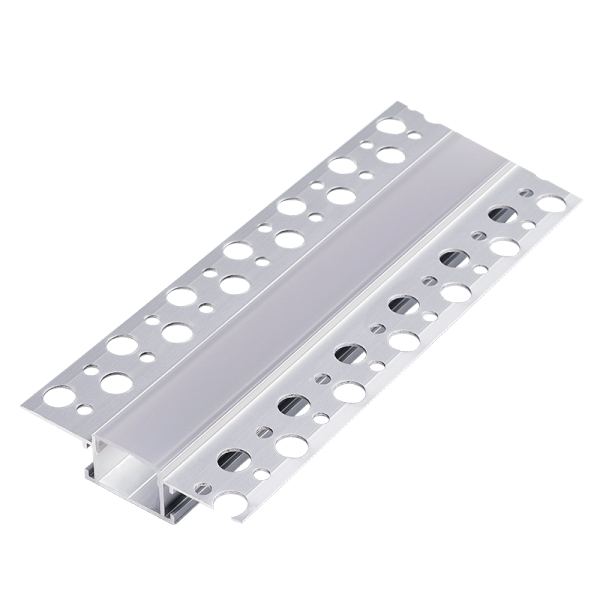 ALU PROFIL ZA LED TRAKU 2m. UGRADNI ZA GIPS DP63