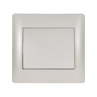 RHYME OBIČNI PREKIDAČ BIJELI METALIK