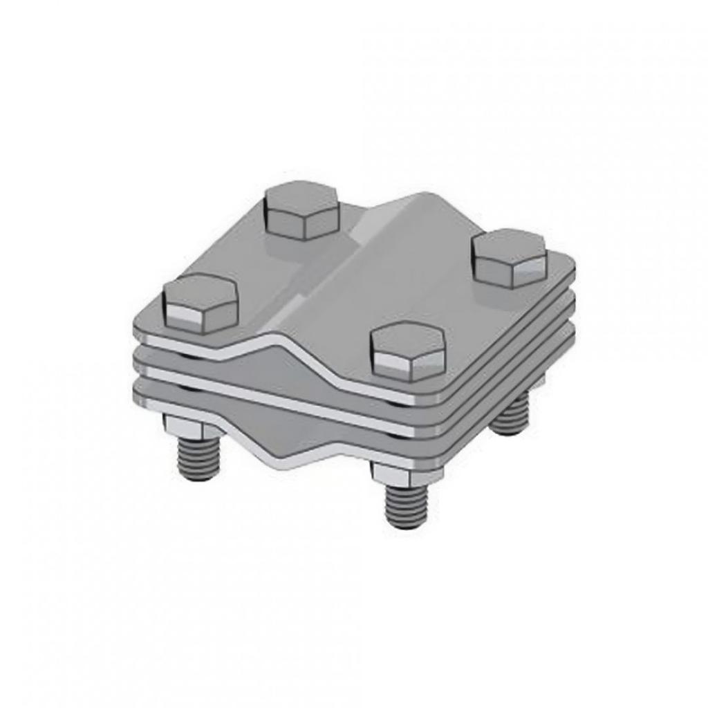 SPOJNICA KRIŽNA ZA ŠIPKU (X2) - 48X48/3 - GKS 03 AA