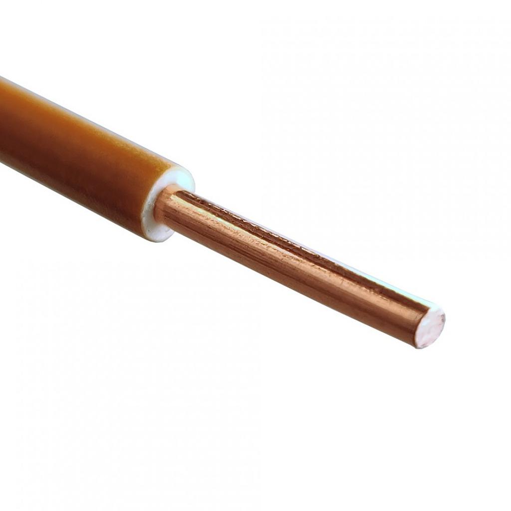 VODIČ PUNI - H07V-U - 2.5 - SMEĐI - 25/ 1 metara pakiranje