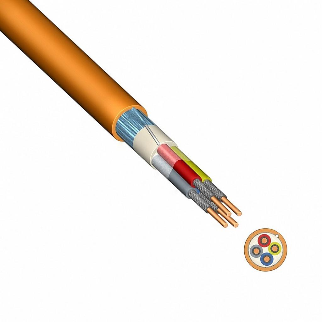 KABEL VATRODOJAVNI - 2X2X0.8 - JE-H(ST)H - FE180/E90