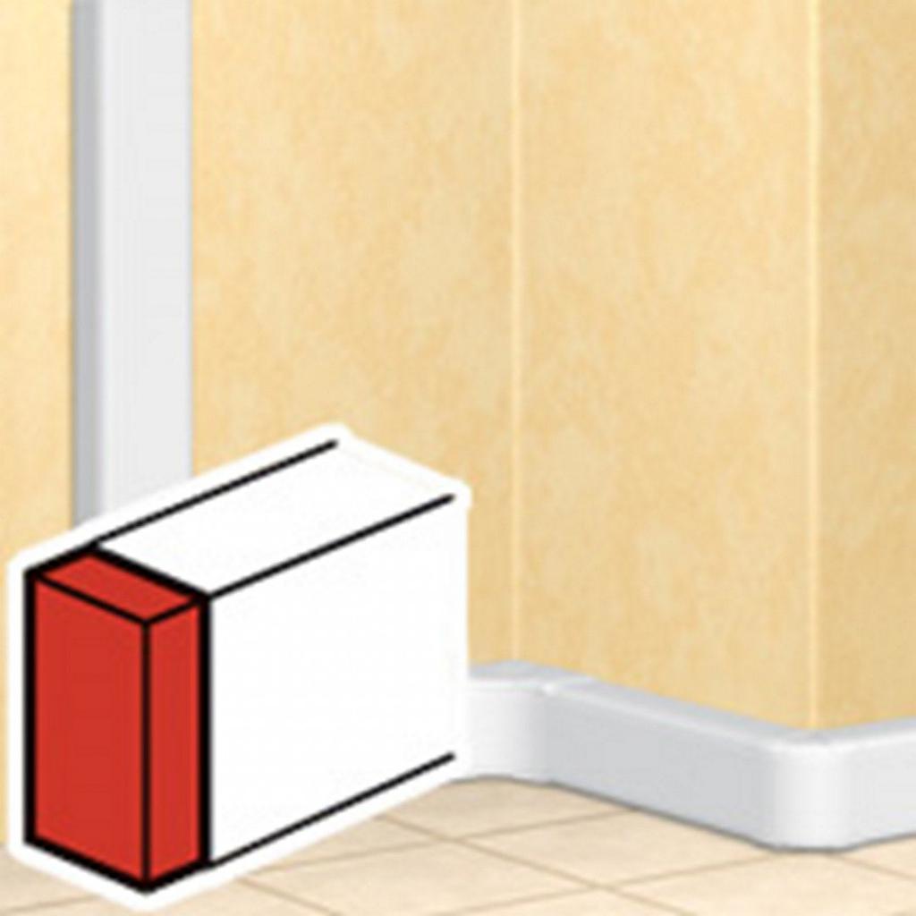 POKLOPAC ZAVRŠNI - ZA PARAPETNI DLP KANAL 105X50MM - 010702 - LEGRAND