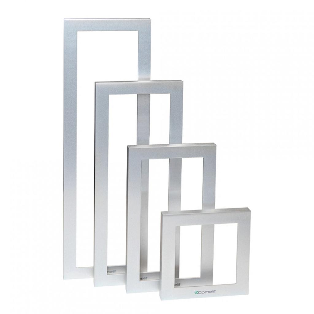 OKVIR ZA PORTAFON 1 MODUL SILVER