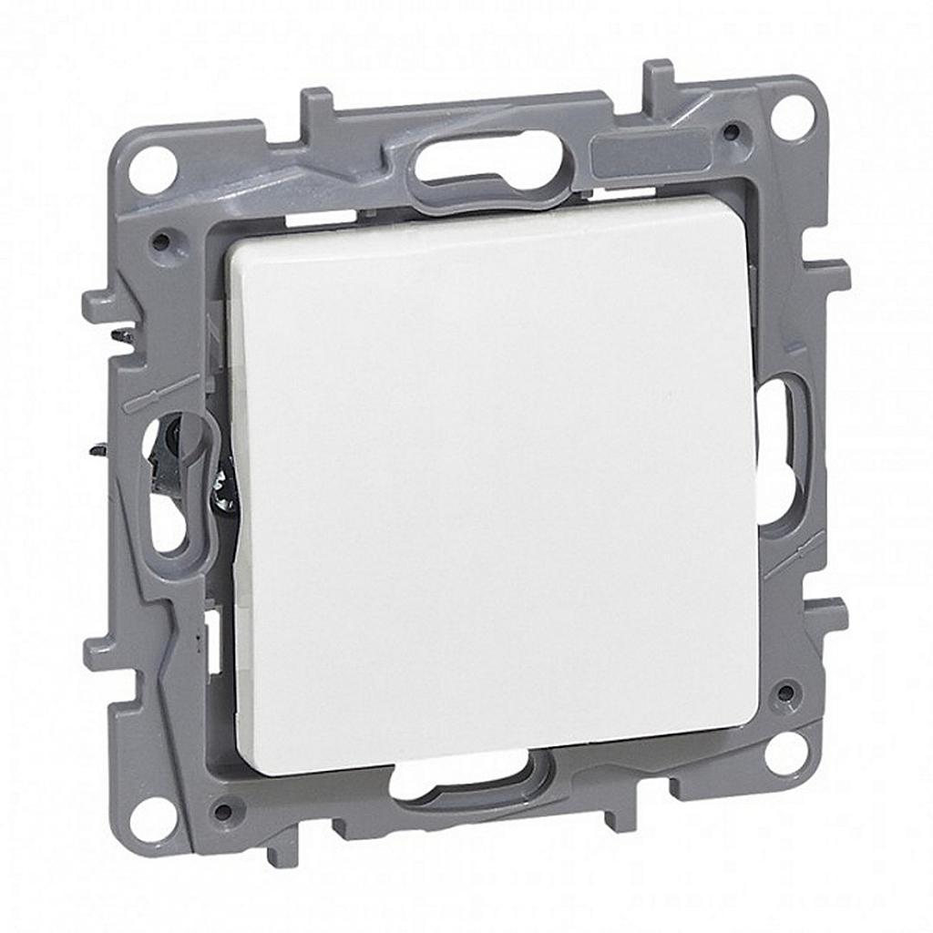 PREKIDAČ IZMJENIČNI - MEHANIZAM - 10A - BIJELI - NILOE