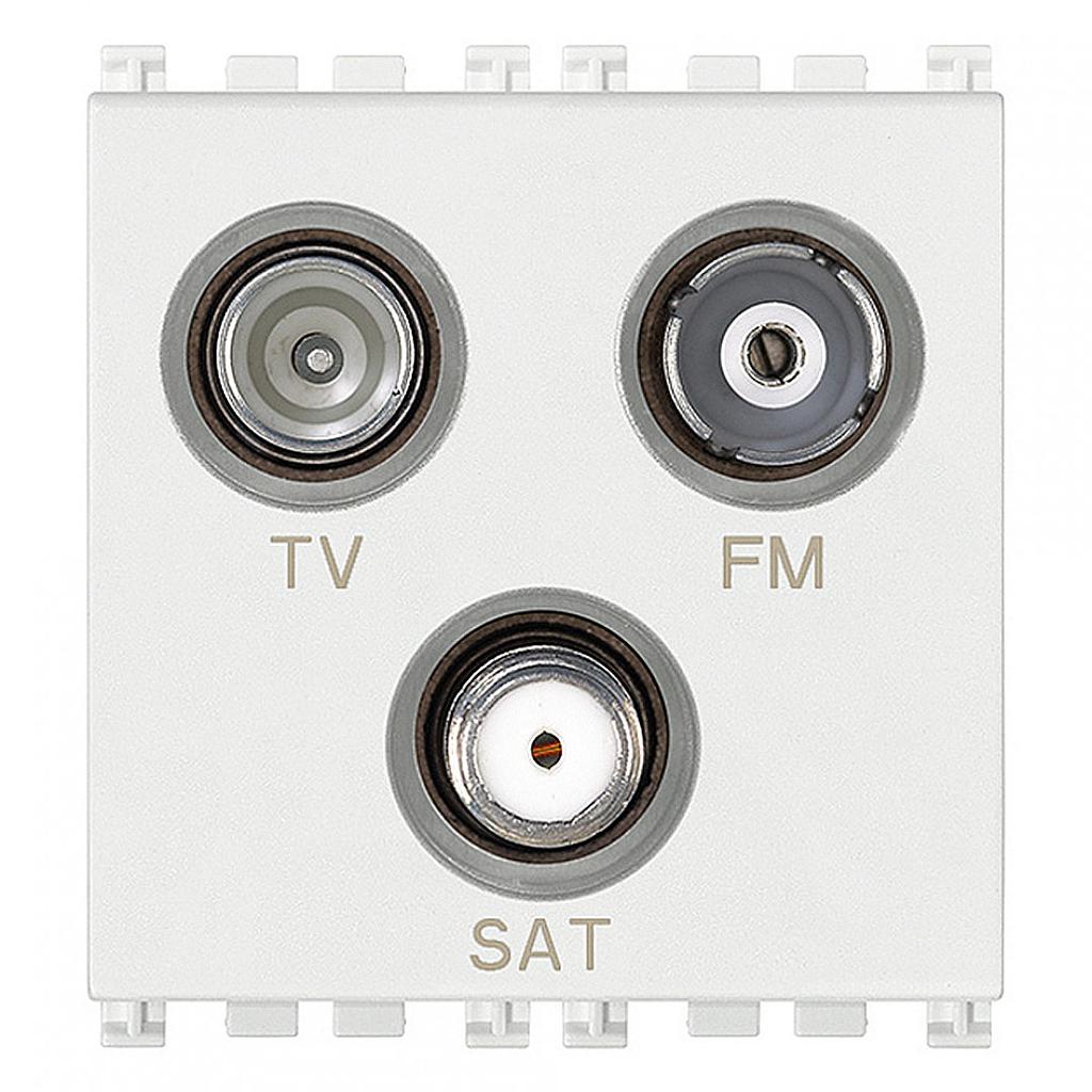 PRIKLJUČNICA ZAVRŠNA - TV/RD/SAT - 19303.B - 2M - 1DB - ARKE - VIMAR