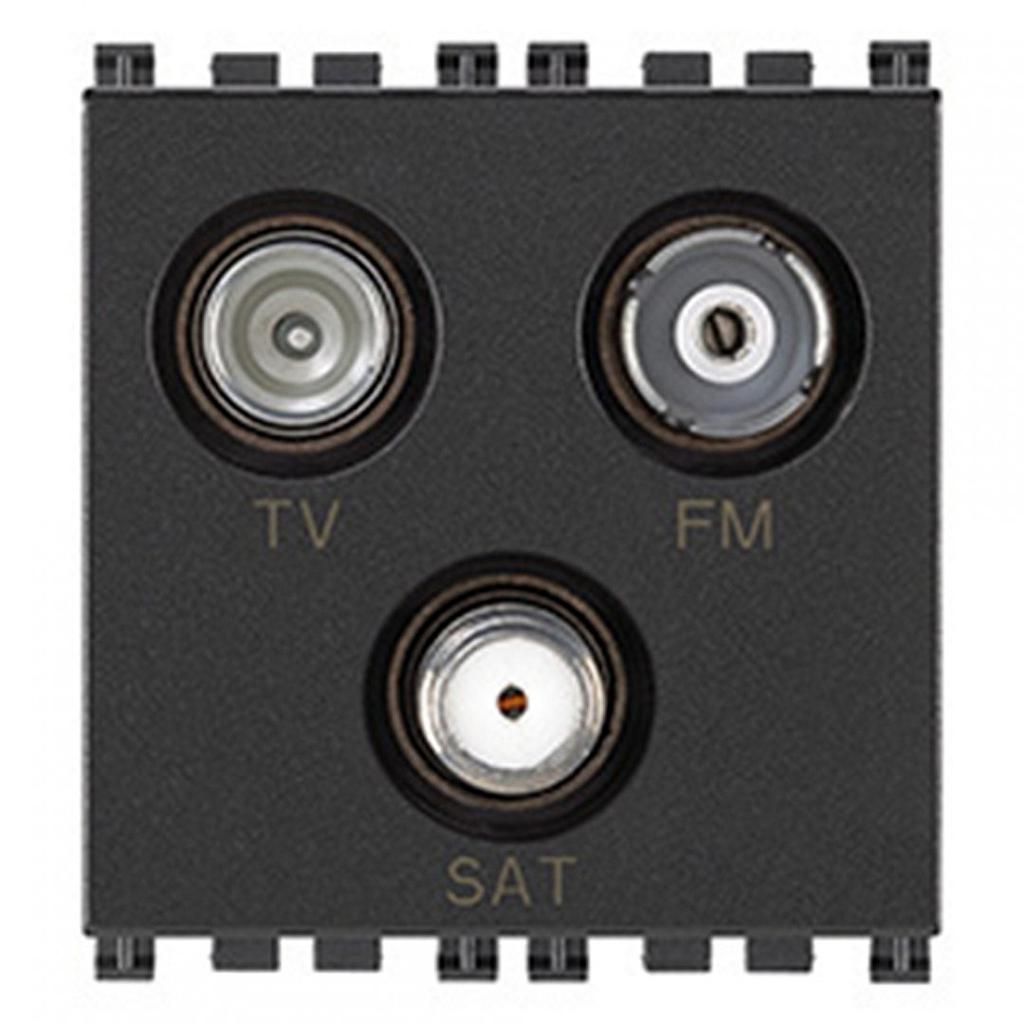 PRIKLJUČNICA ZAVRŠNA - TV/RD/SAT - 19303 - 2M - 1DB - ARKE - VIMAR
