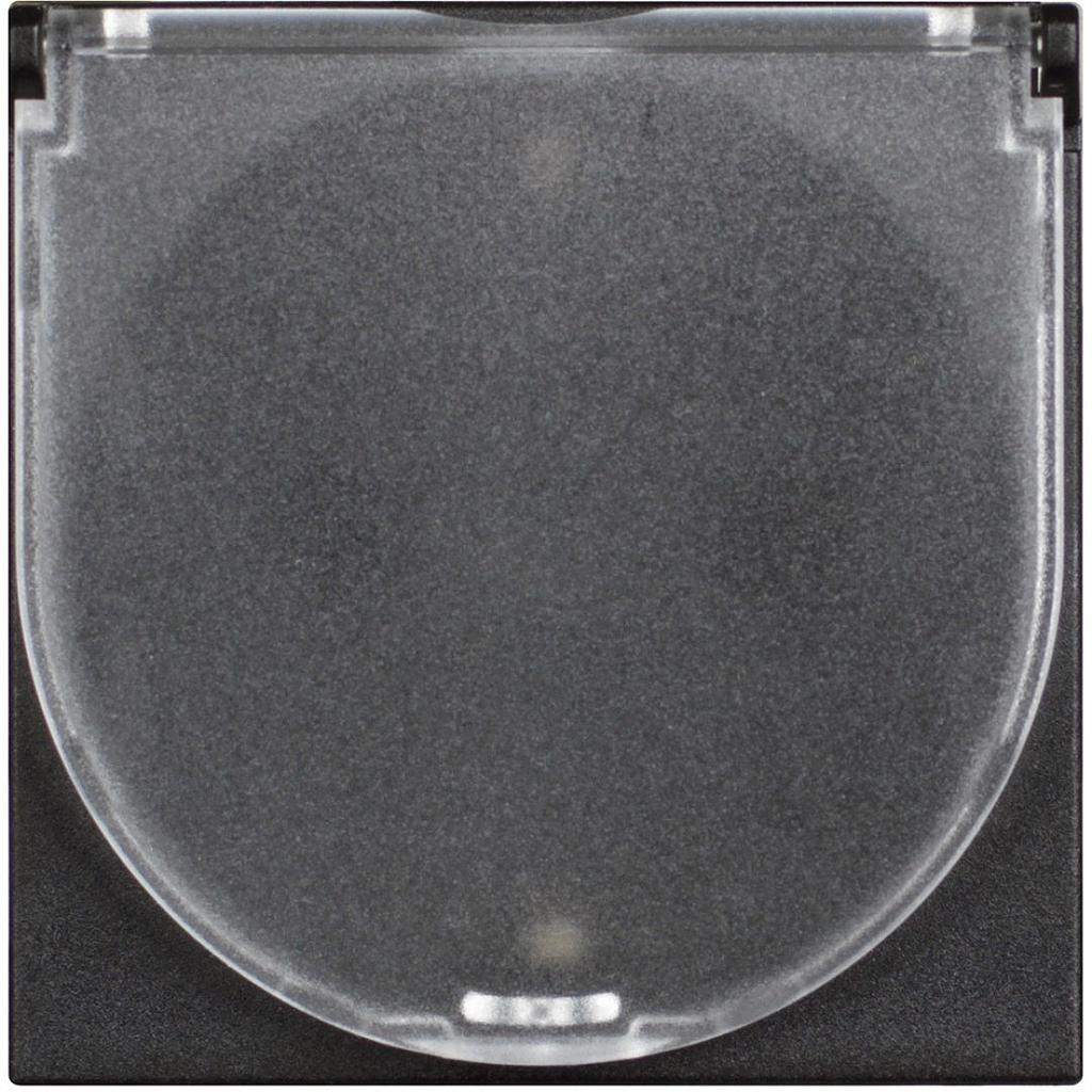 PRIKLJUČNICA S POKLOPCEM - RG4141C - 2M - 2P+E - CRNA - CLASSIA - BTICINO