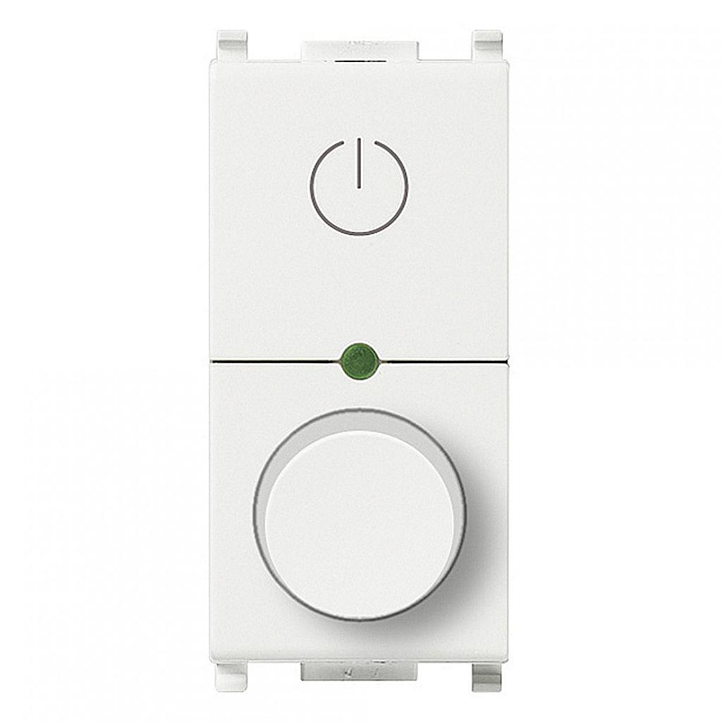 REGULATOR UNIVERZ.+ LED - 14136.1 - 1M - 3-200W - TIPK./ROT. - PLANA - VIMAR