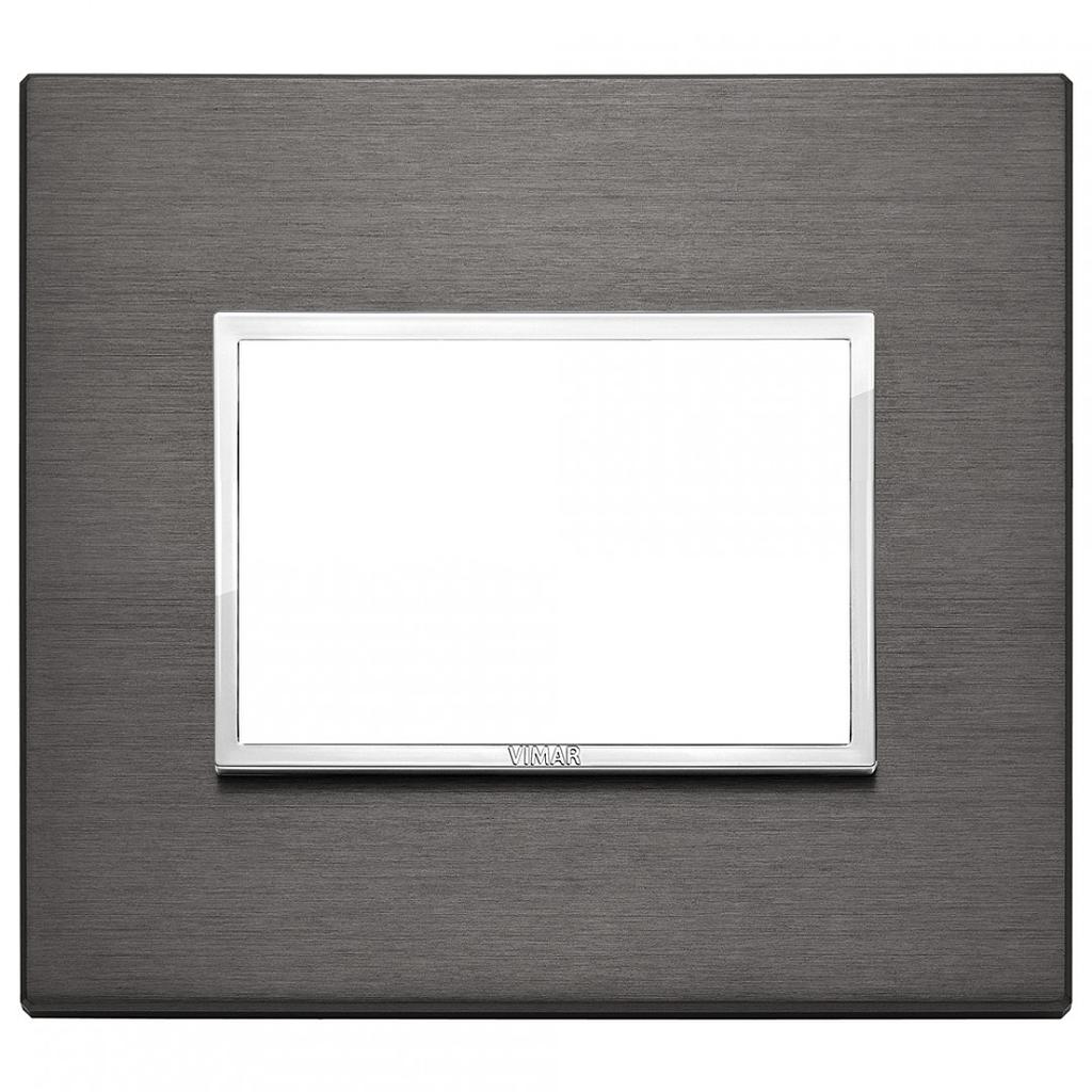 OKVIR - 03- 21642.03 - 2M - ALUMINIUM LAVA GREY - EIKON EVO - VIMAR