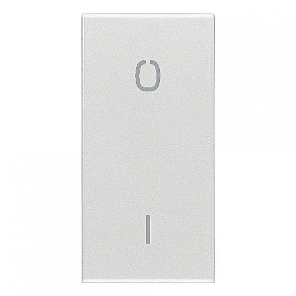 TIPKA OSVJETLJIVA - OZNAKA 0/1 - SIVA NEXT - 20021.99.N - 1M - EIKON VIMAR