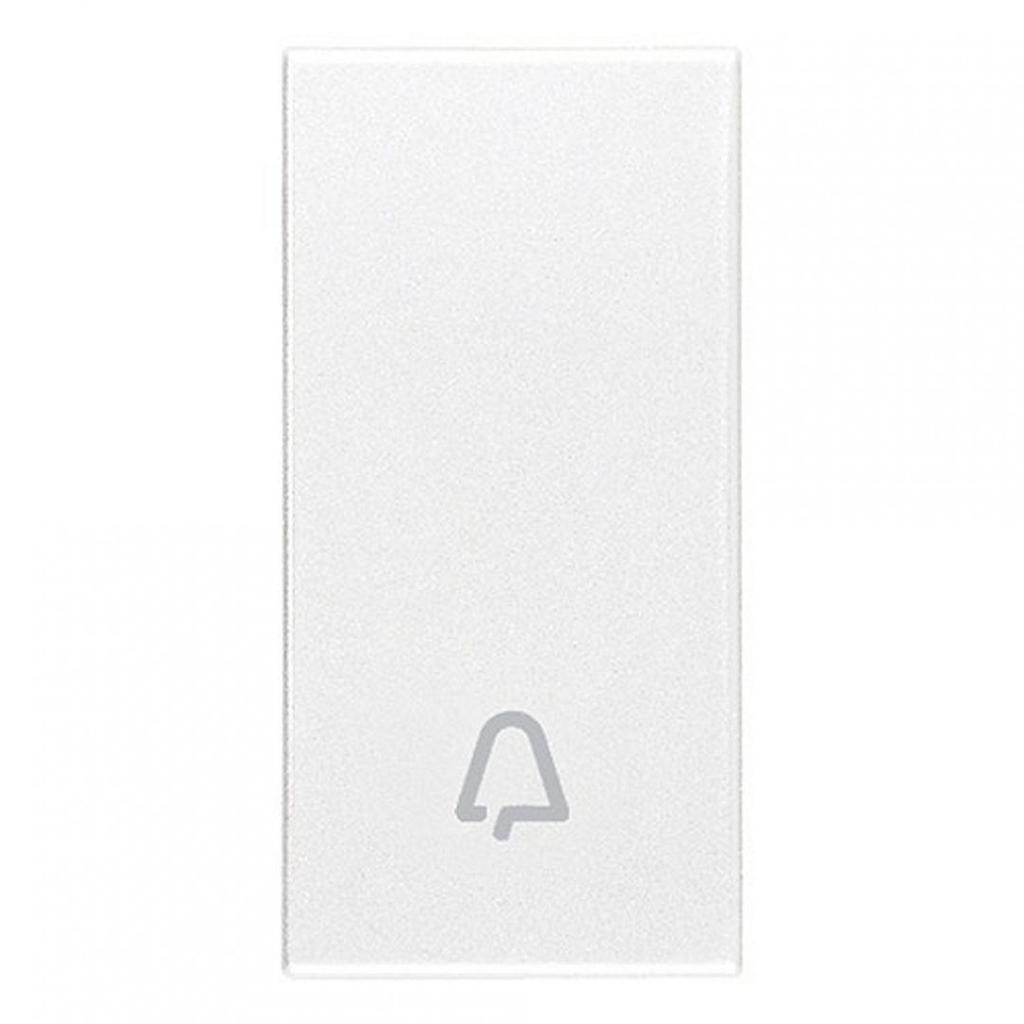 TIPKA OSVJETLJIVA - OZNAKA ZVONO - BIJELA - 20021.C.B - 1M - EIKON VIMAR