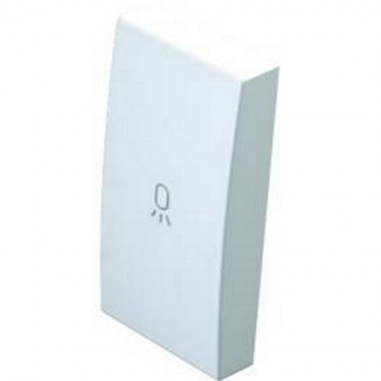 TIPKA POKROVNA - ZA SVJETLO - BIJELA - 1 MODUL - TM11PWIN02 - MODUL - TEM