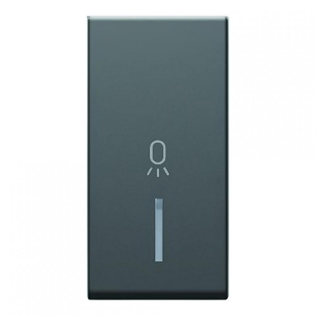 TIPKA POKROVNA - ZA SVJETLO - CRNA - 1 MODUL - TM11SBIN02 - MODUL - TEM