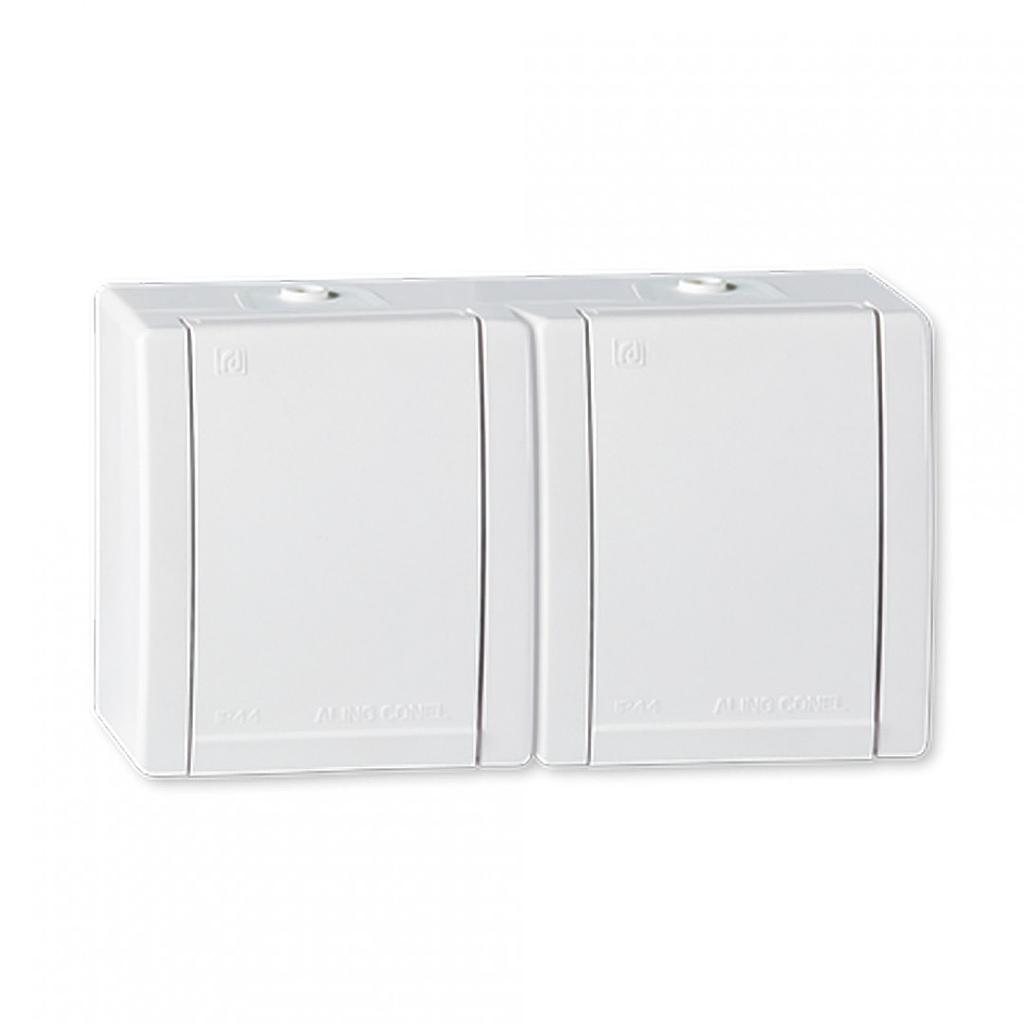 ALING CONEL PRIKLJUČNICA ŠUKO DUPLA PC JEZGRA