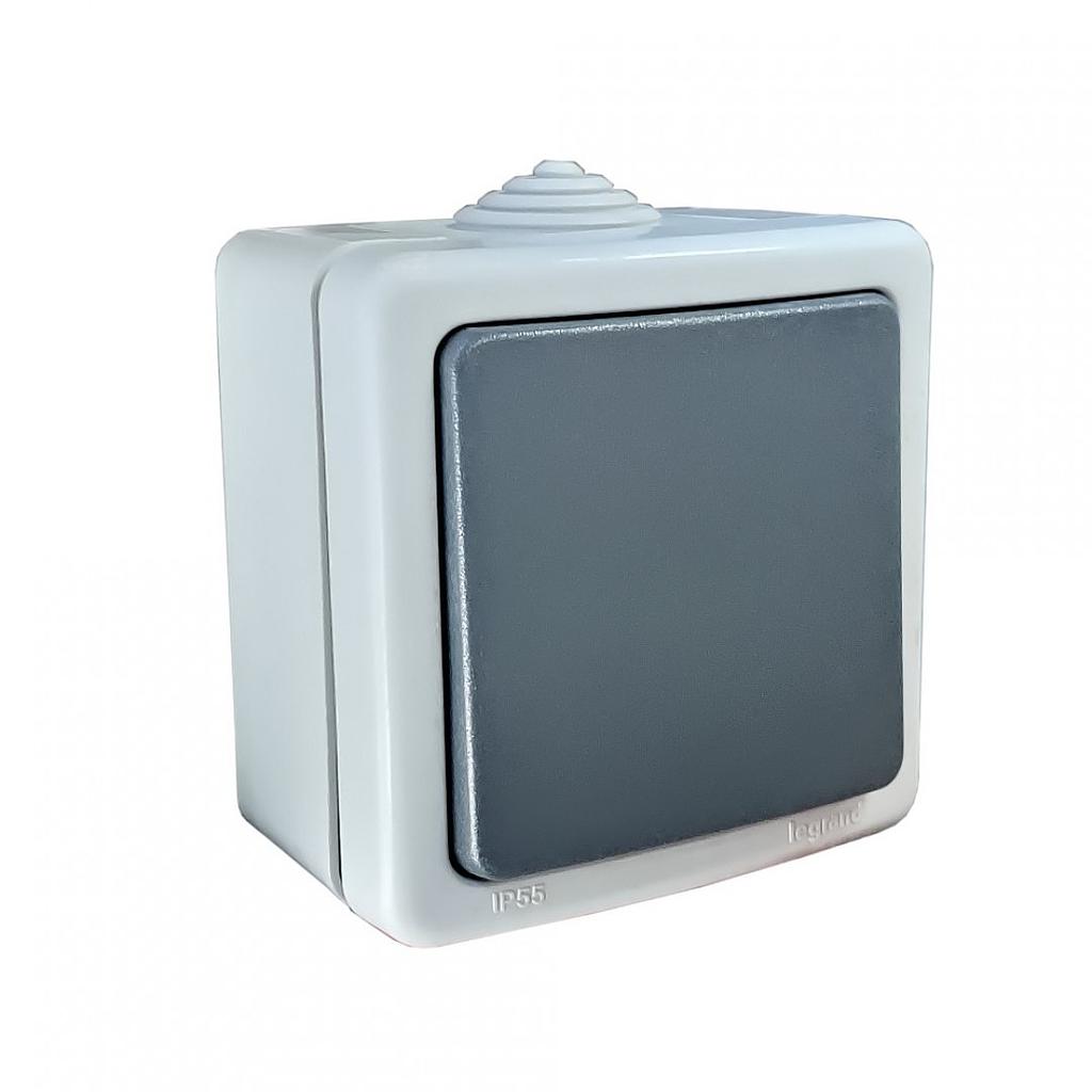 PREKIDAČ PLEXO55 - OG KRIŽNI - 90310 - BIJELI - LEGRAND