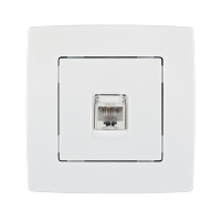 CITY KOMPJUTERSKA UTIČNICA, BIJELA METALIK