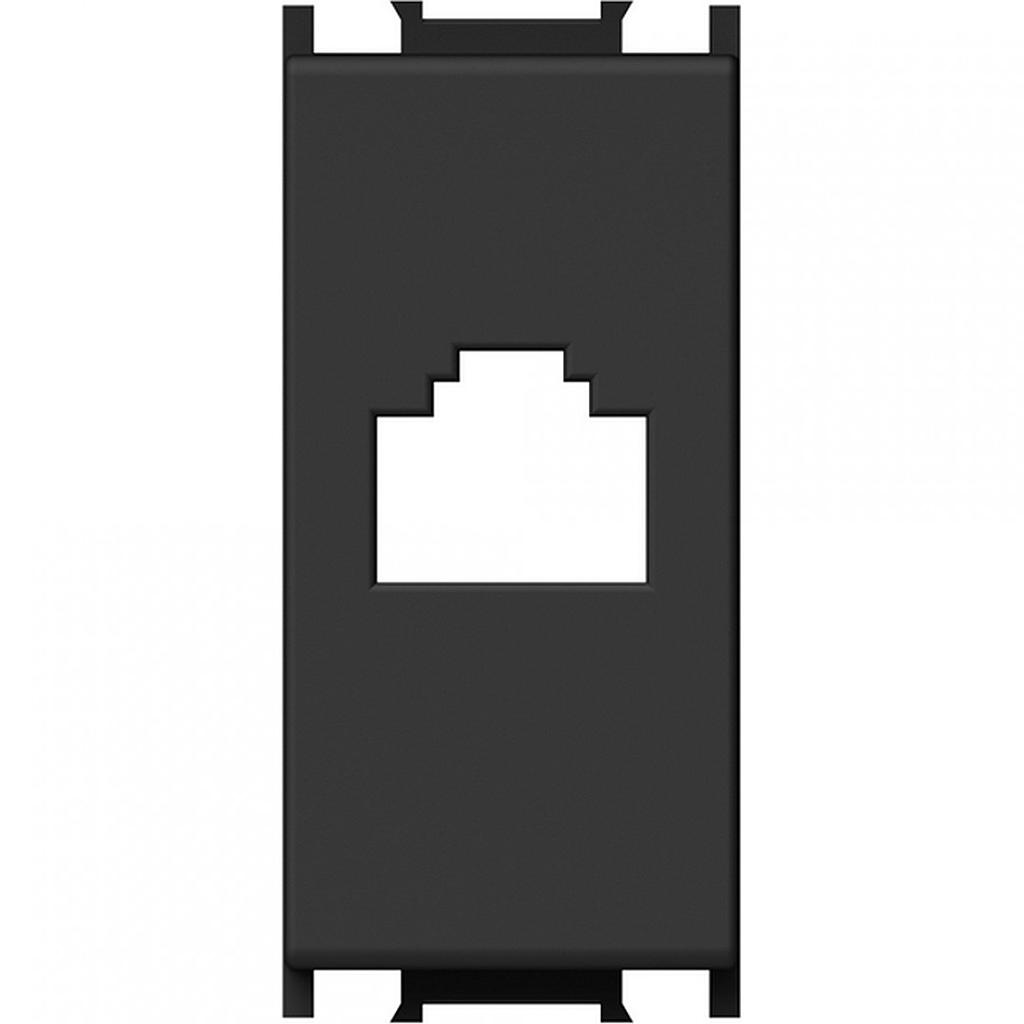 TEM ČATEŽ ADAPTER ZA KEYSTONE - CRNI - 1 MODUL