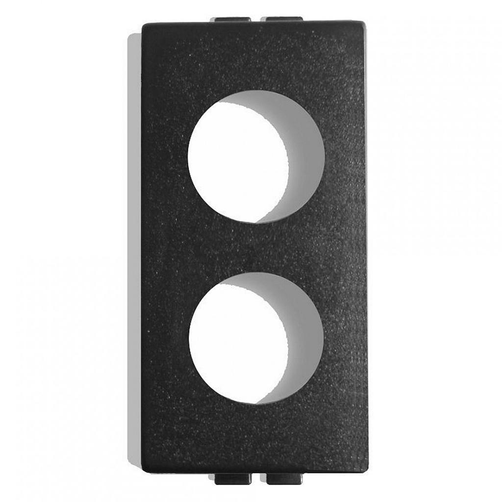 OFFEL MASKA - TV/RD/SAT - 1M - 2RUPE - 17474 - ANTRACIT - ARKE - VIMAR