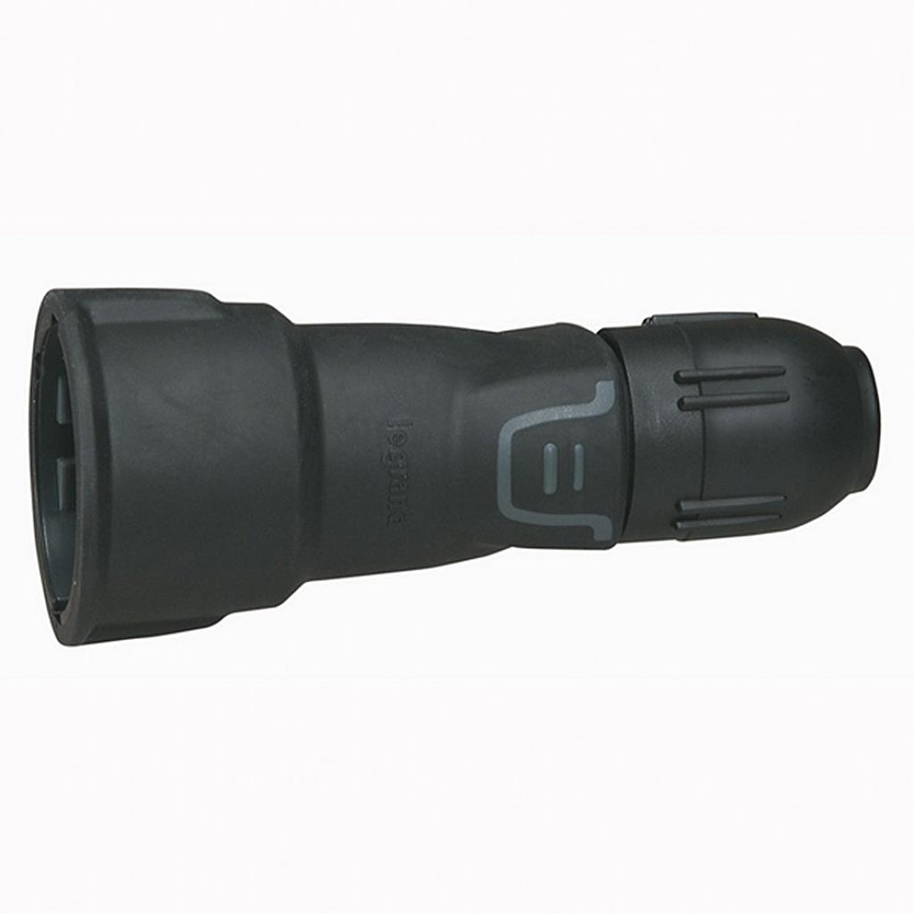 NATIKAČ GUMENI - 2P+E - SA KABELSKOM UVODNICOM - 16A - IP44 - 050341 - LEGRAND
