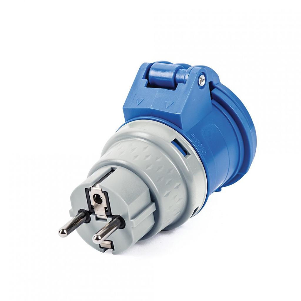 ADAPTER INDUSTRIJSKI - ŠUKO - M/Ž - 16A - 220V - EC690512 - ELETTROCANALI