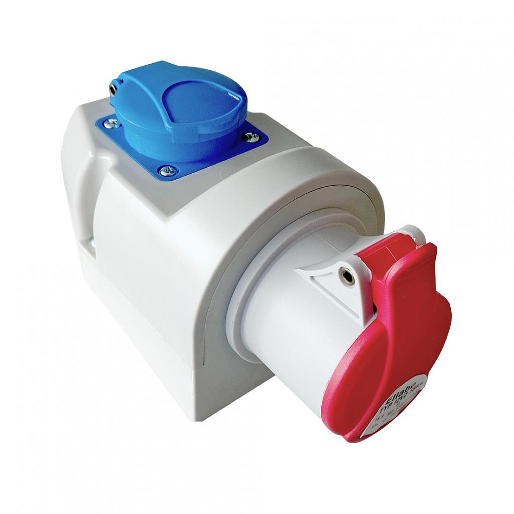 PRIKLJUČNICA 4P IND.+ŠUKO KOMB.