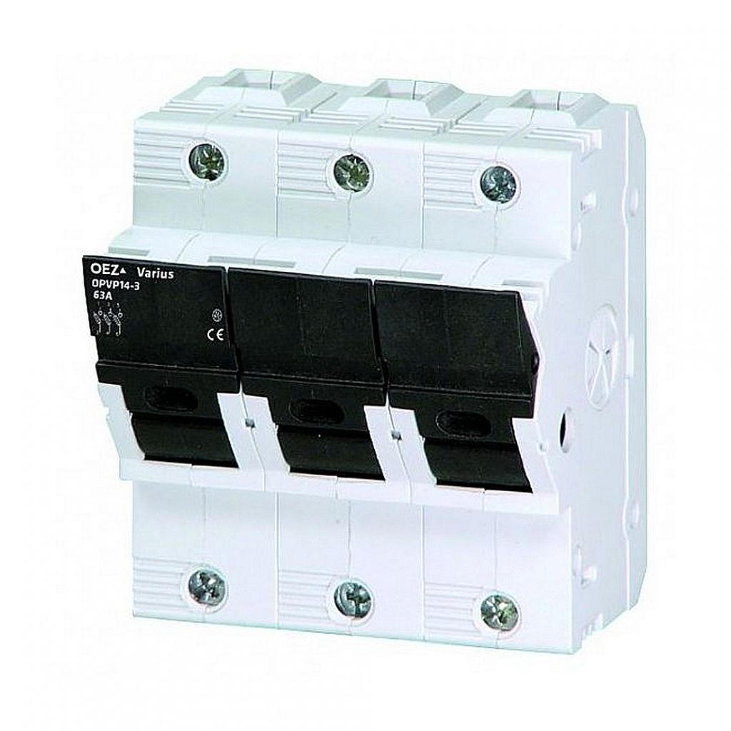 KUĆIŠTE CILINDRIČNOG OSIGURAČA - 3P - 14X51MM - OPVP14-3 - 41026 - OEZ
