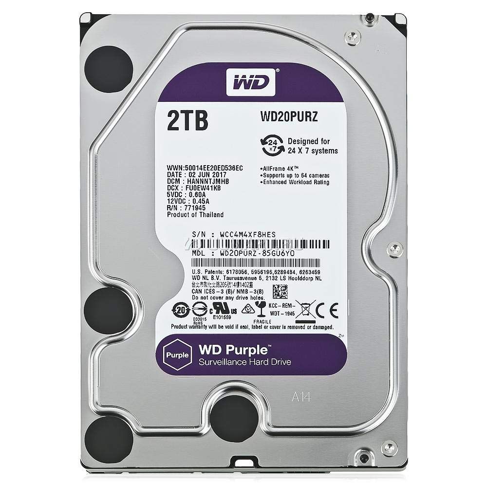 HDD WD PURPLE 2TB