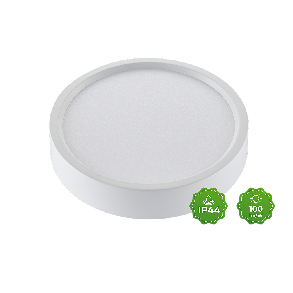 LED panel Green Tech 18W, 4200K, nadgradni, Fi 20,7 - IP44