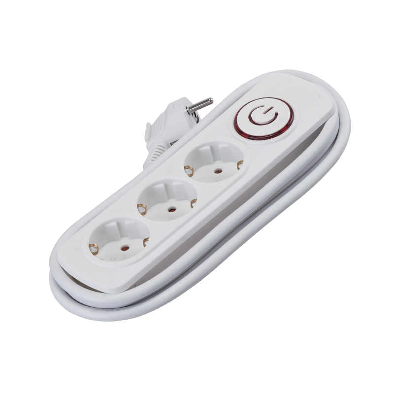 PRODUŽNI KABEL 2M H05VV-F 3G1.5mm2 SA PREKIDAČEM