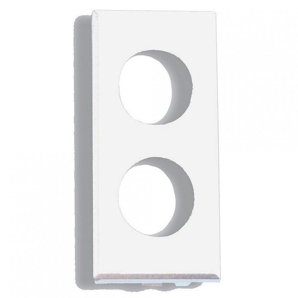 MASKA POKROVNA - ZA TV/RD/SAT PRIKLJUČNICU - 1M - 2RUPE - BIJELA