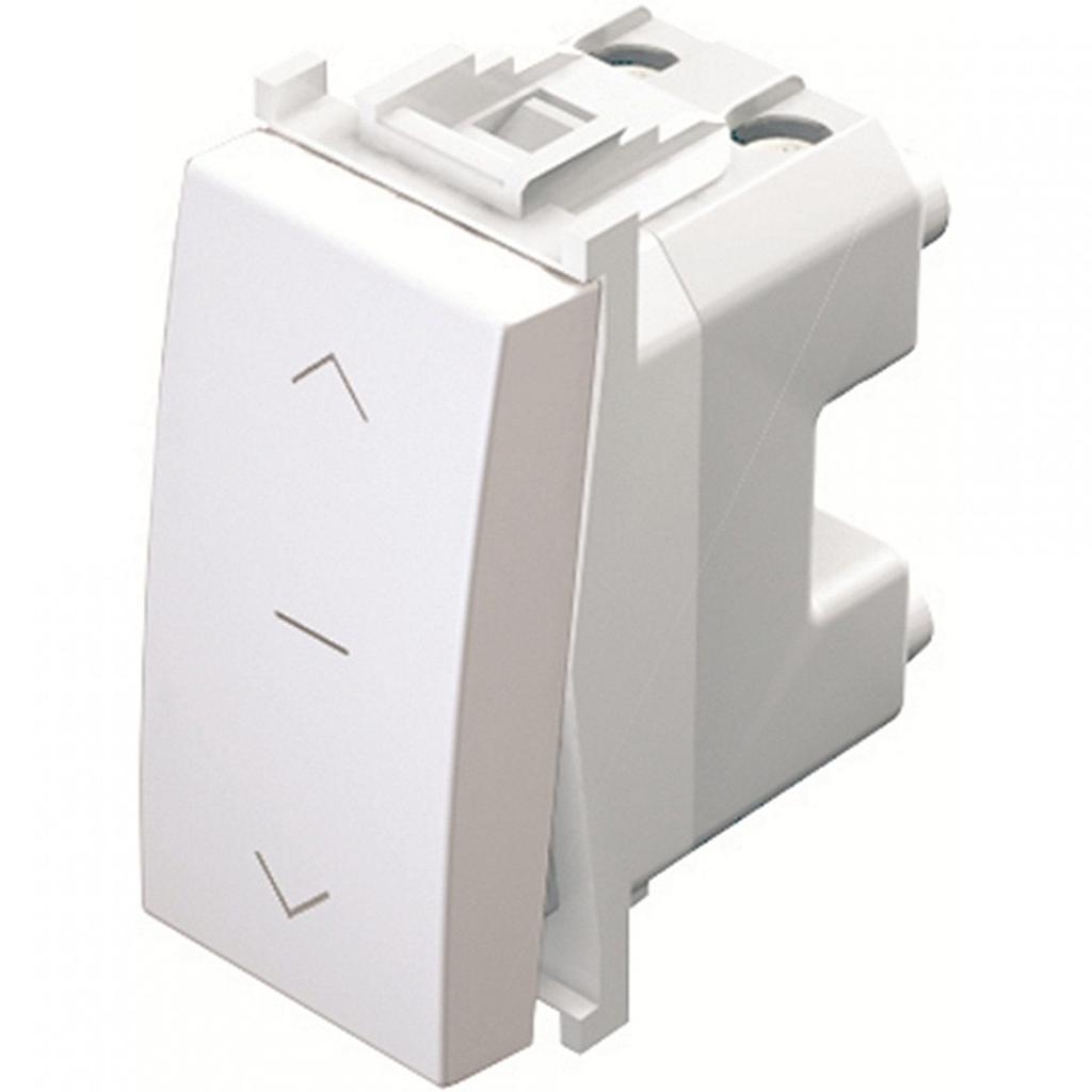 TEM ČATEŽ TIPKALO - ZA ROLETE - BIJELO - 1 MODUL - SM41PWNT10