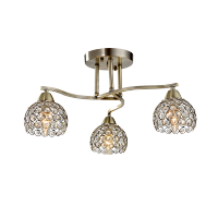 LUSTER LIZA 3XE14 IP20 ANTIKNI MJED