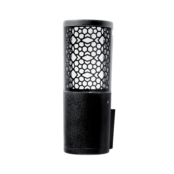 LED VRTNA ZIDNA SVJETILJKA CARLO DECO 6W 4000K IP55 CRNA