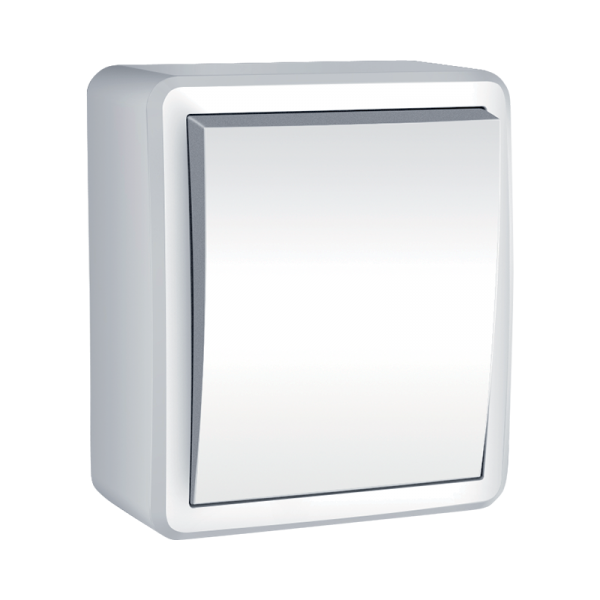 OBIČNI PREKIDAČ IP44 BIJELI