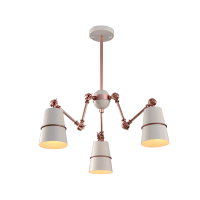 SPIDER LUSTER 3XE27 BIJELA