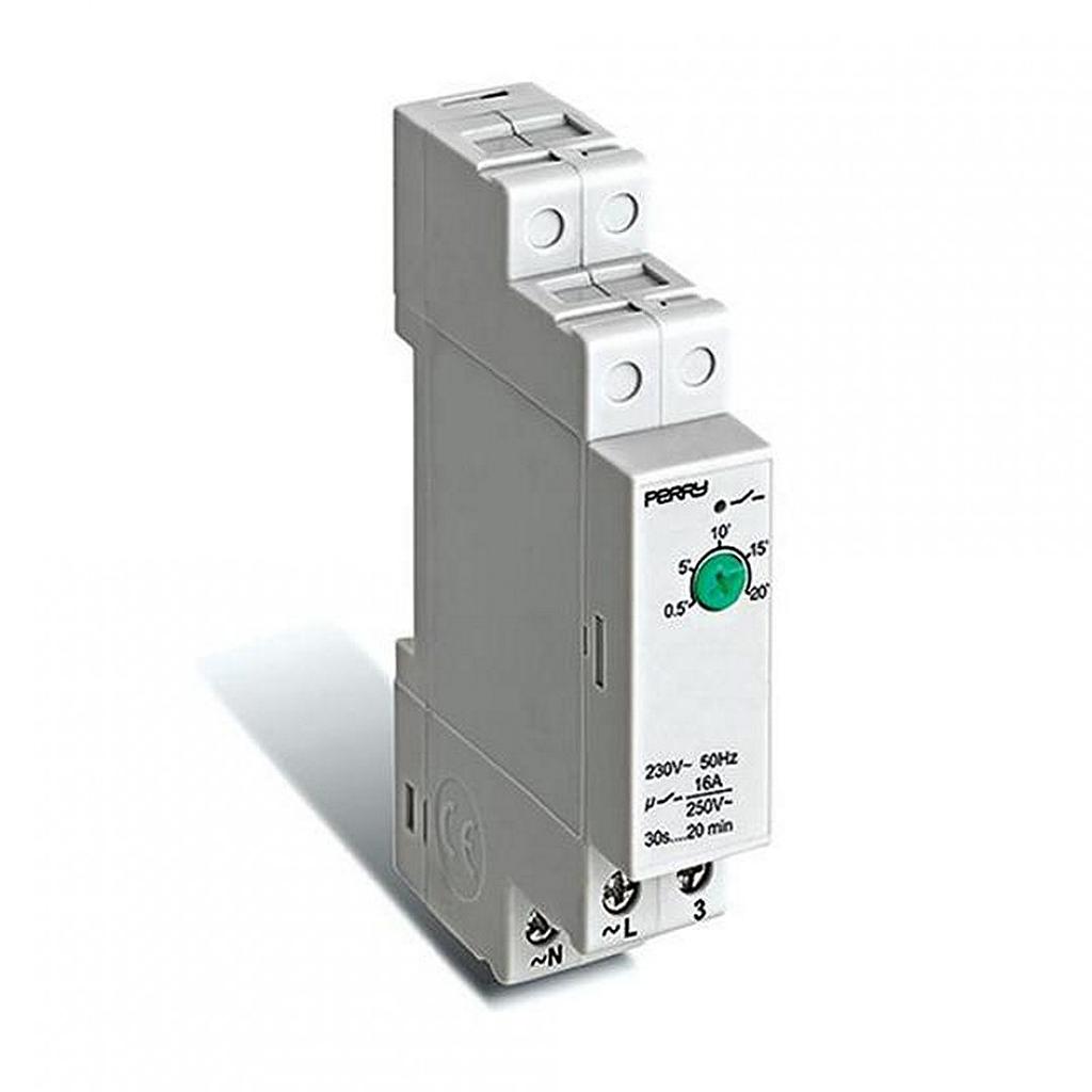 AUTOMAT STUBIŠNI - 16A - 230V - 1NO - STA2 - 30S-20MIN - PERRY
