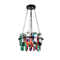 LUSTER BOTTLES 5XE27 IP20 D600XH400mm